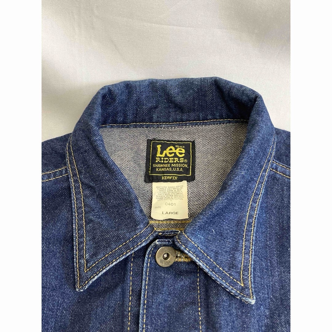 Lee(リー)の復刻 Lee RIDERS 1st デニムジャケット 0401 101J 美品 メンズのジャケット/アウター(Gジャン/デニムジャケット)の商品写真