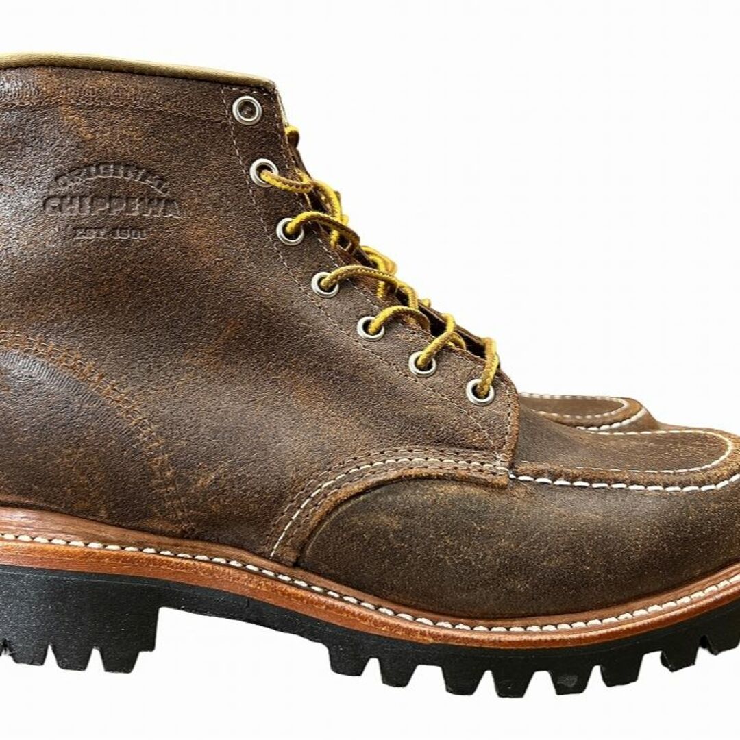 CHIPPEWA(チペワ)の新品 チペワ 1901M64 ホーウィン ラフアウト ラギッド ブーツ 8.5① メンズの靴/シューズ(ブーツ)の商品写真