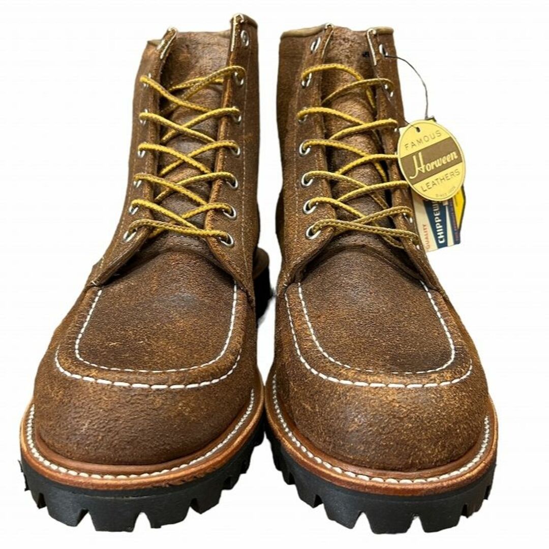 CHIPPEWA(チペワ)の新品 チペワ 1901M64 ホーウィン ラフアウト ラギッド ブーツ US9① メンズの靴/シューズ(ブーツ)の商品写真