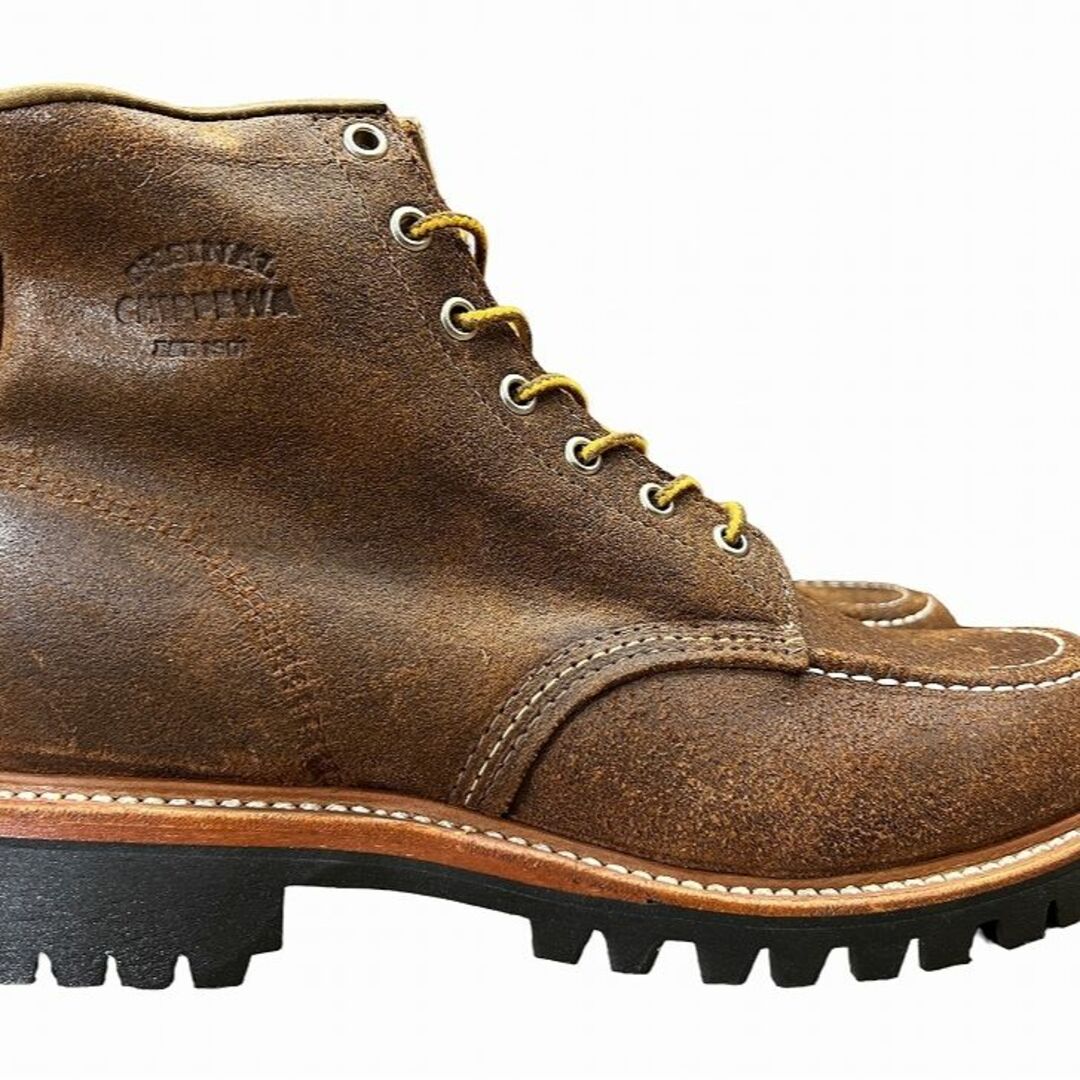 CHIPPEWA(チペワ)の新品 チペワ 1901M64 ホーウィン ラフアウト ラギッド ブーツ US9① メンズの靴/シューズ(ブーツ)の商品写真