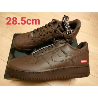 シュプリーム(Supreme)のSupreme Nike Air Force 1 Brown エアフォース1(スニーカー)