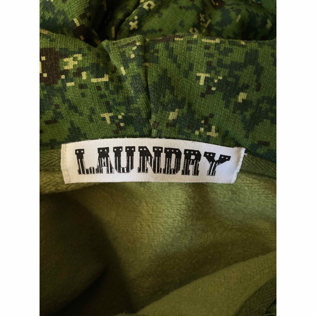 LAUNDRY(ランドリー)のLAUNDRY ランドリー　インベーダー柄ジップパーカー　S メンズのトップス(パーカー)の商品写真