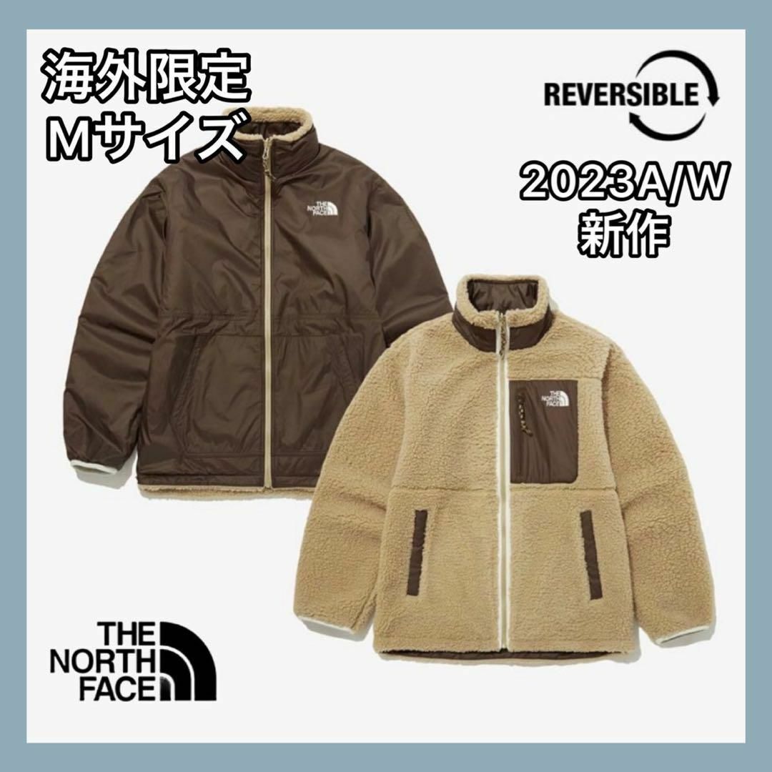 THE NORTHFACE リバーシブルフリースジャケット 海外限定 Mサイズ-