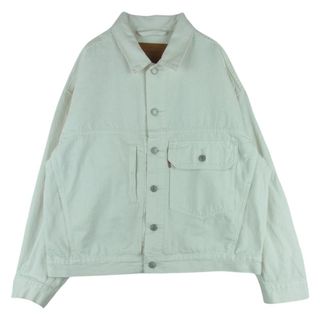 リーバイス(Levi's)のLevi's リーバイス A2424-0000 70506 PREMIUM TIPE1 トラッカー ジャケット 中国製 オフホワイト系 S【中古】(その他)