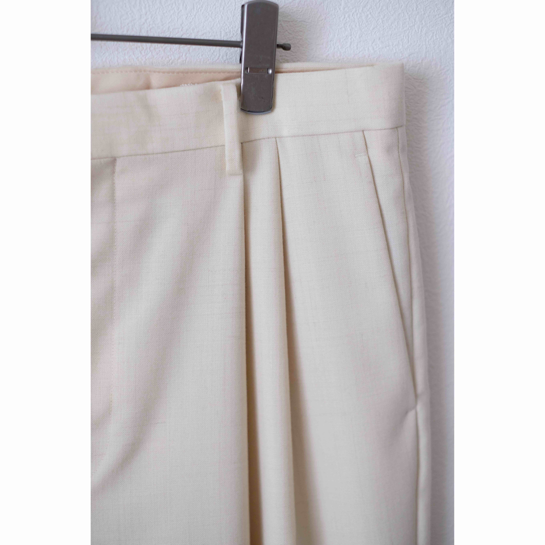 AURALEE(オーラリー)のauralee 20aw bluefaced wool wide slacks メンズのパンツ(スラックス)の商品写真