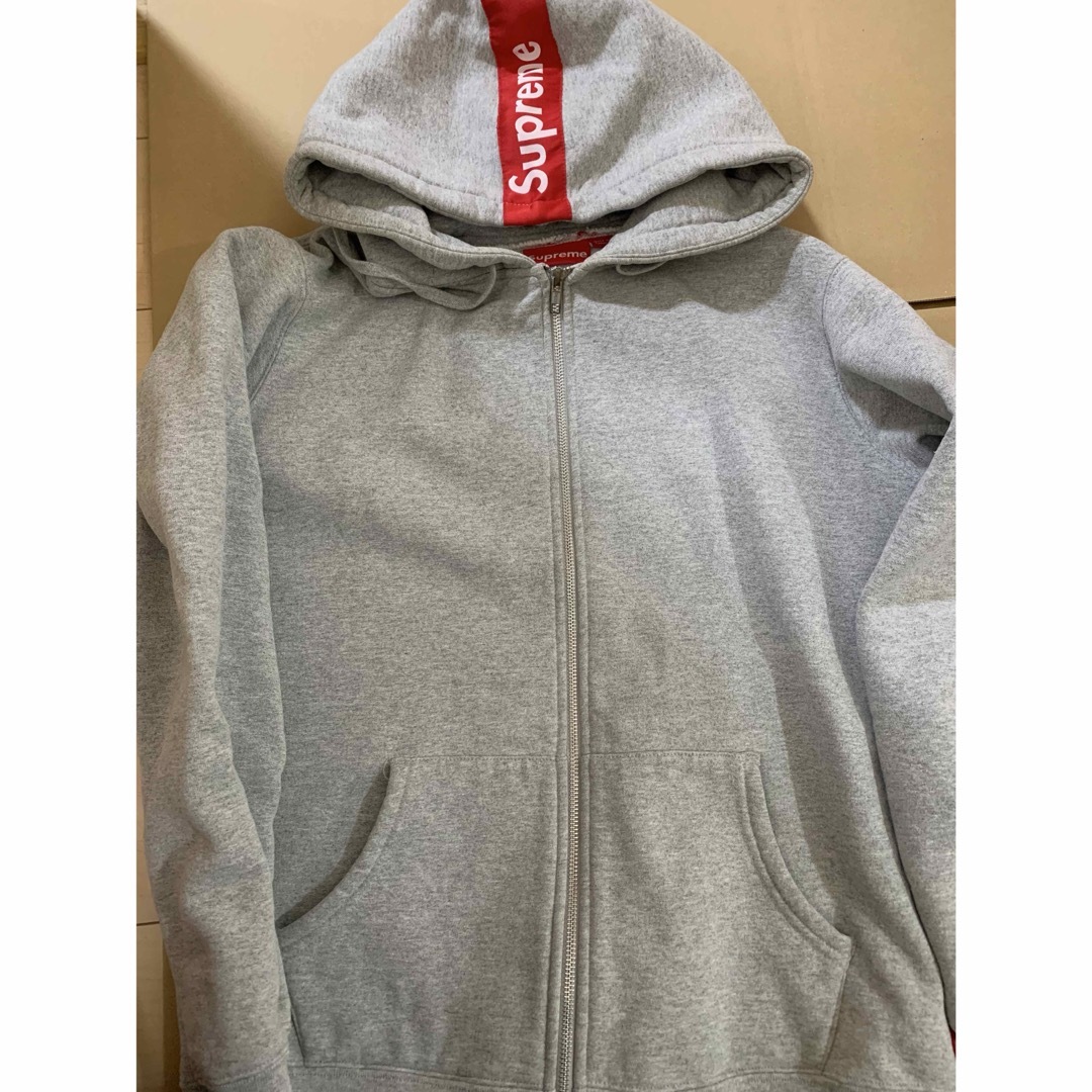 Supreme Logo Tape Zip Up