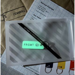 フラグメント(FRAGMENT)の[fragment] FRGMT Mini Keytag 蓄光(キーホルダー)