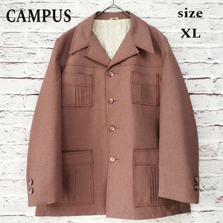 【ヴィンテージ】CAMPUS 4ポケット ジャケット USA製(テーラードジャケット)