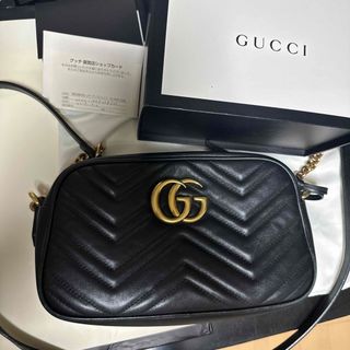 グッチ(Gucci)のGUCCI GGマーモント ショルダーバッグ(ショルダーバッグ)