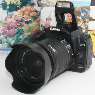 キヤノン(Canon)の❤️高性能STMレンズ&カメラバッグ付き❤️Canon EOS kiss X❤️(デジタル一眼)