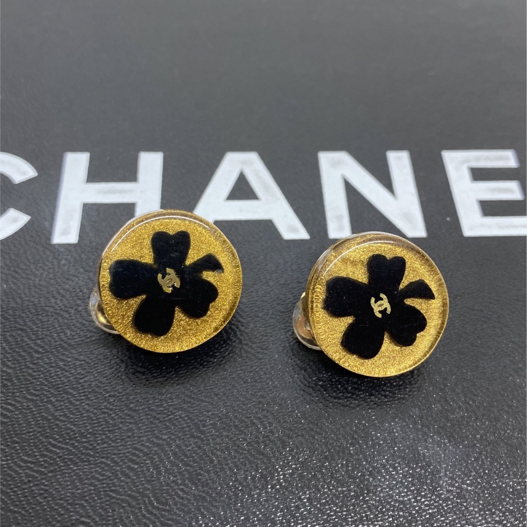 chanel［正規品］CHANEL クローバー イヤリング