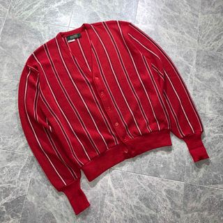 VINTAGE JANTZEN STRIPED  CARDIGAN(カーディガン)