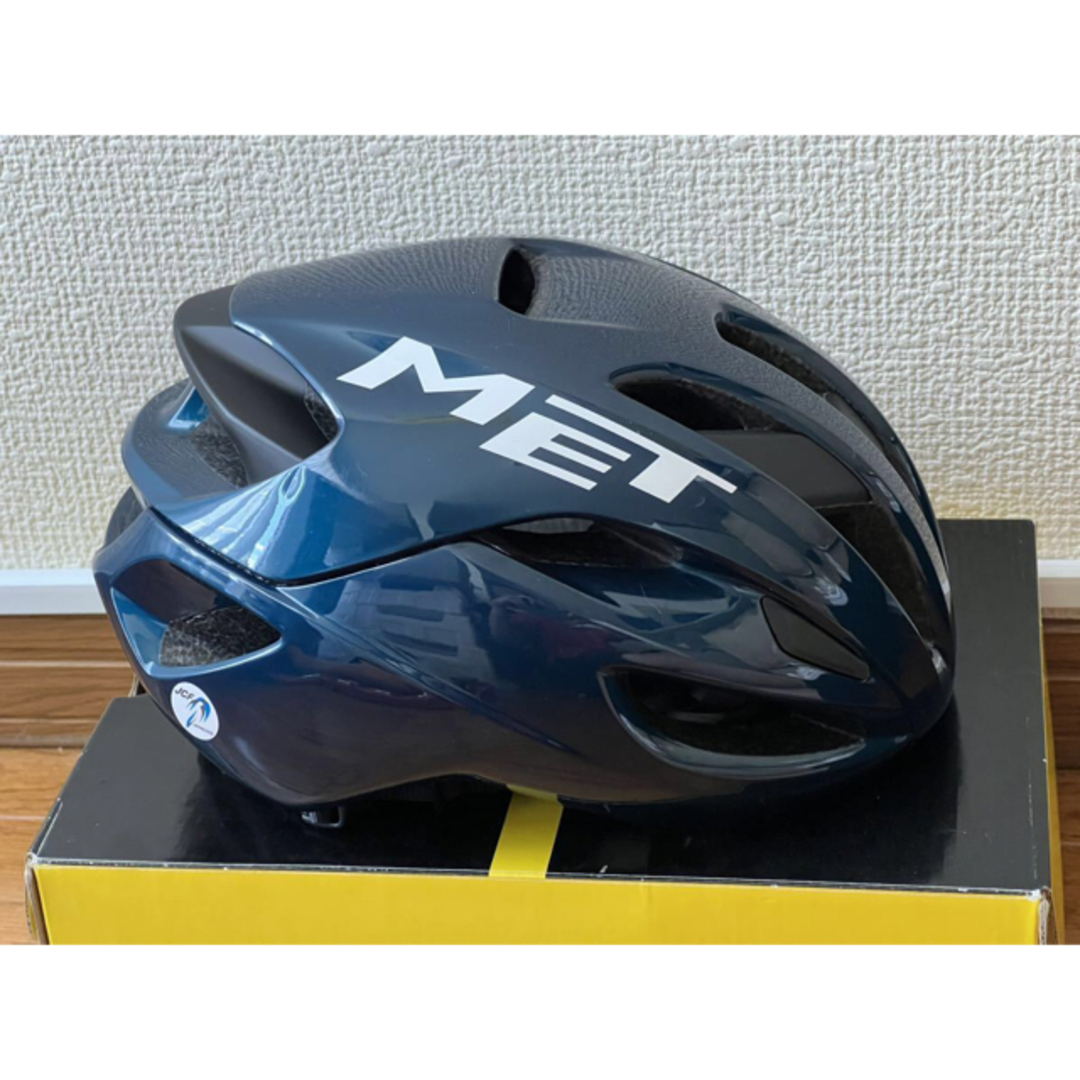 スポーツ/アウトドアMET RIVALE MIPS ロードバイク ヘルメット