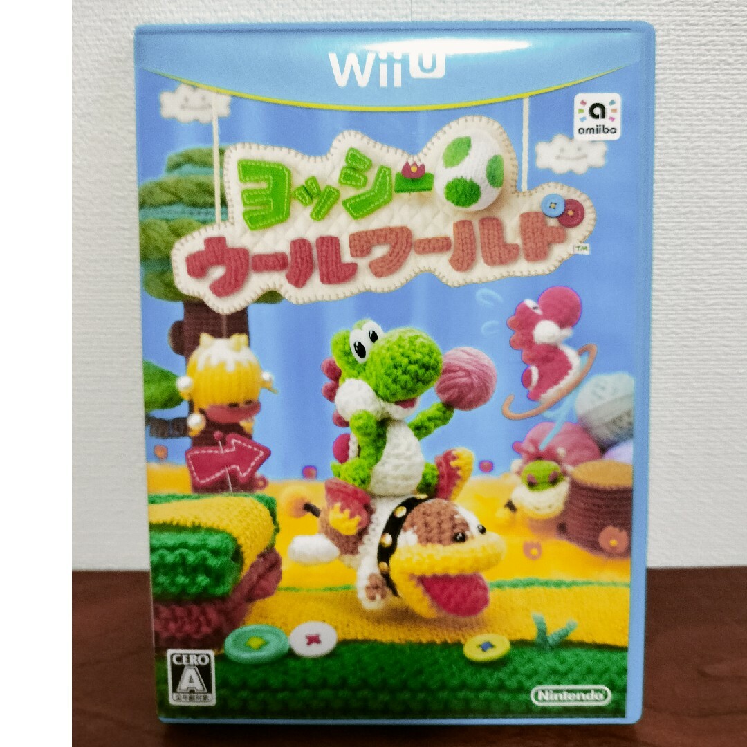 Wii U(ウィーユー)のWii U　ヨッシー ウールワールド エンタメ/ホビーのゲームソフト/ゲーム機本体(家庭用ゲームソフト)の商品写真