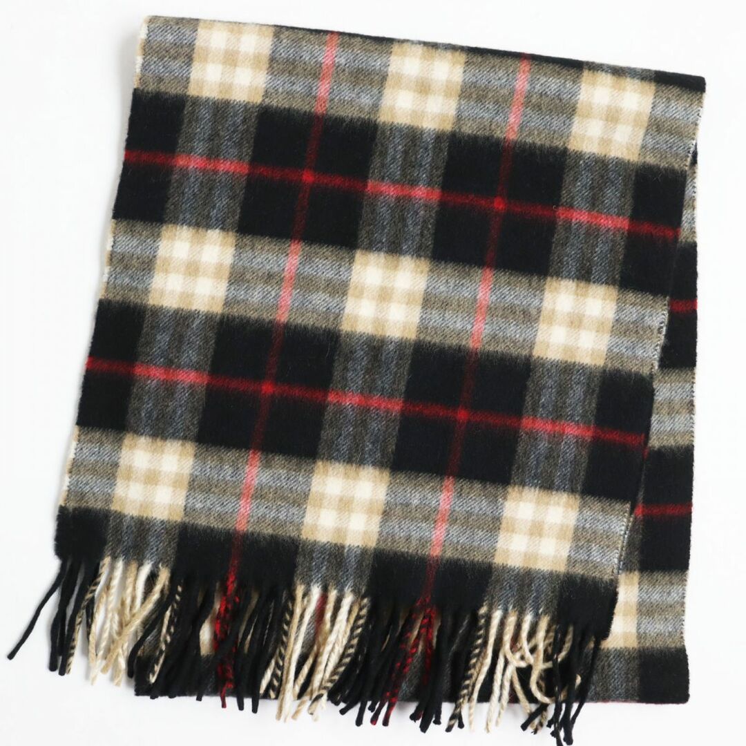 BURBERRY - 極美品○BURBERRY バーバリー カシミヤ100% チェック柄