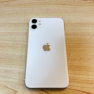 アイフォーン(iPhone)の【美品】iPhone11 64GB ホワイト(スマートフォン本体)