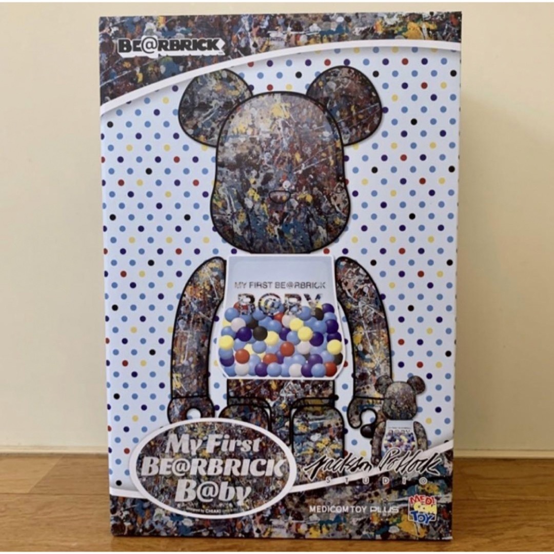 BE@RBRICK Jackson Pollock 100％＆400％