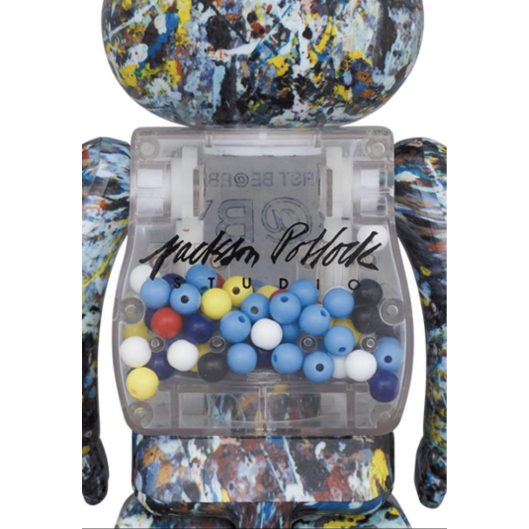 MEDICOM TOY - 新品 BE@RBRICK Jackson Pollock 100％ 400％の通販 by ...