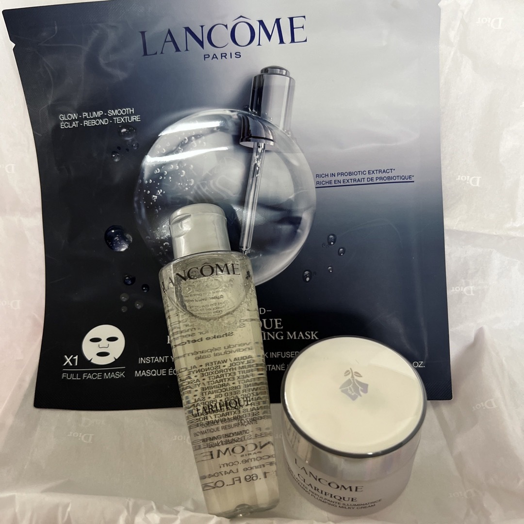 LANCOME(ランコム)のランコムジェニフィックアドバンストハイドロジェルメルティングマスク➕ローション コスメ/美容のスキンケア/基礎化粧品(パック/フェイスマスク)の商品写真