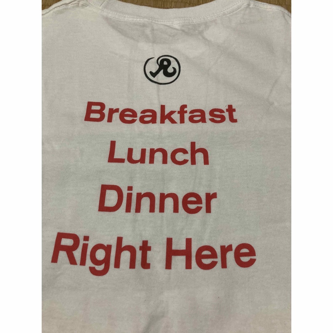 breakfast(ブレックファスト)のbreakfast club tokyo X richardson Tシャツ　白 メンズのトップス(Tシャツ/カットソー(半袖/袖なし))の商品写真