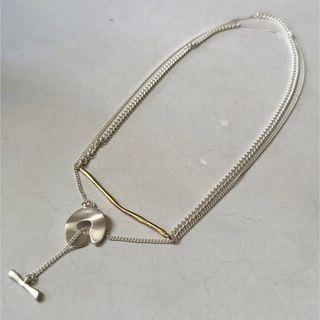 クラネ(CLANE)のMultiway tie necklace mix No.1082(ネックレス)