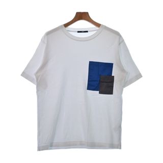 シップス(SHIPS)のSHIPS シップス Tシャツ・カットソー L 白 【古着】【中古】(Tシャツ/カットソー(半袖/袖なし))