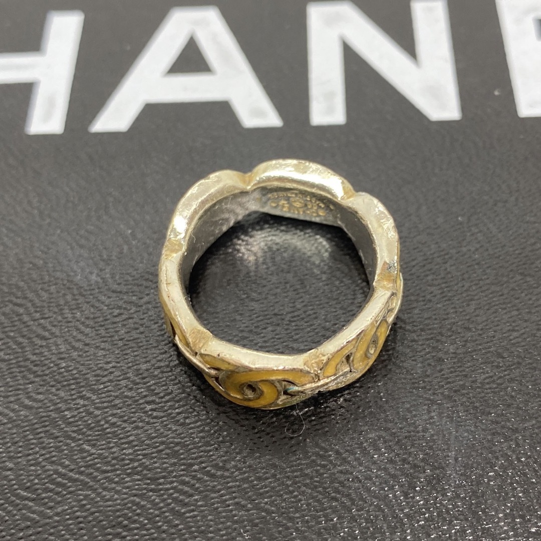 CHANEL(シャネル)の［正規品］CHANEL ココマーク リング　シルバー系　サイズ12号 レディースのアクセサリー(リング(指輪))の商品写真