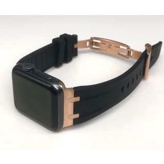 S2rg★アップルウォッチバンド ラバーベルト カバー　Apple Watch(ラバーベルト)