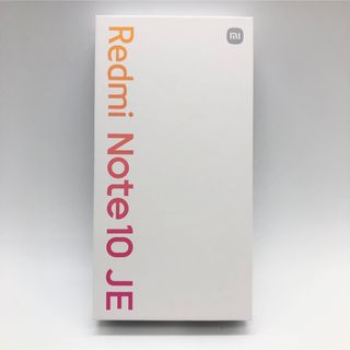 シャオミ(Xiaomi)の【新品】Xiaomi Redmi Note10JE XIG02 クロームシルバー(スマートフォン本体)