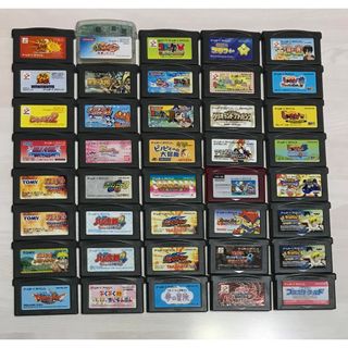 ゲームボーイアドバンス　40本セット(携帯用ゲームソフト)