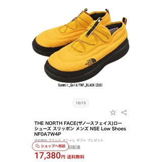 ザノースフェイス(THE NORTH FACE)のthe north face ノースフェイス NSE LOW 新品未使用 26(ブーツ)