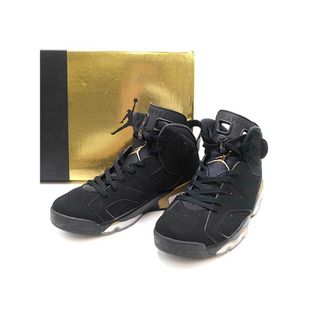 ナイキ(NIKE)のNIKE ナイキ AIR JORDAN 6 RETRO エアジョーダンスニーカー ブラック 28cm(スニーカー)