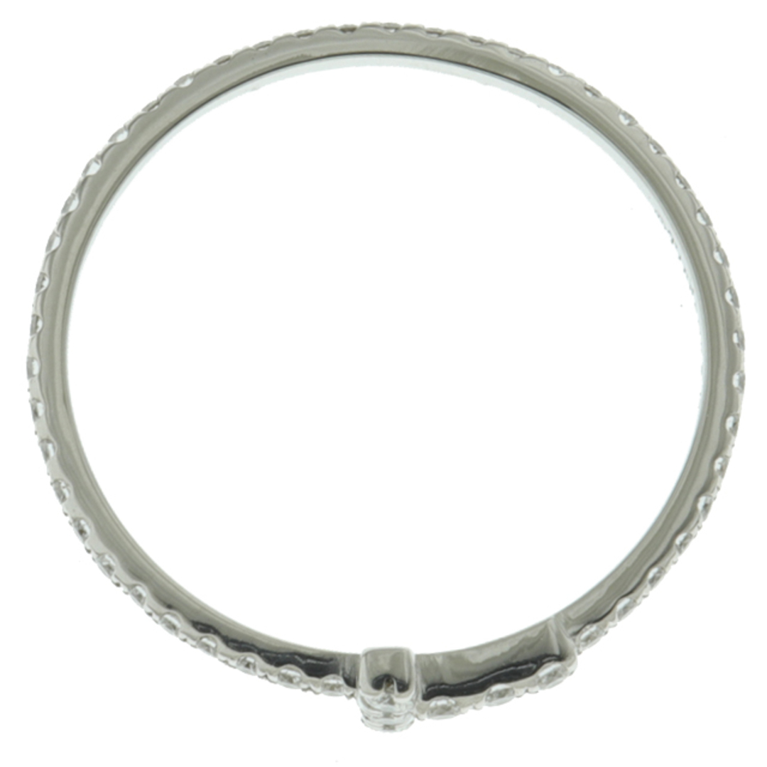 Tiffany & Co.(ティファニー)の(新品仕上げ済) ティファニー TIFFANY Tワイヤー フルサークル ダイヤ リング 約13号 K18 WG × ダイヤ 指輪 フルダイヤ 8508 レディースのアクセサリー(リング(指輪))の商品写真