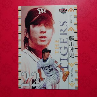 ハンシンタイガース(阪神タイガース)のプロ野球カード 藤川球児投手2006(野球/サッカーゲーム)