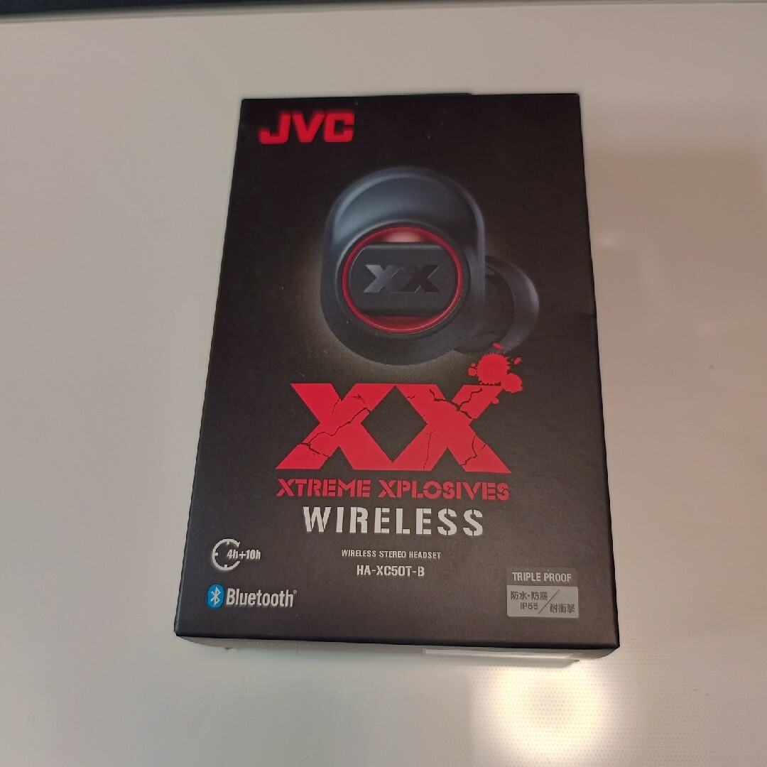 Victor(ビクター)のJVC イヤホン　Bluetooth　XX　HA-XC50T-B スマホ/家電/カメラのオーディオ機器(ヘッドフォン/イヤフォン)の商品写真