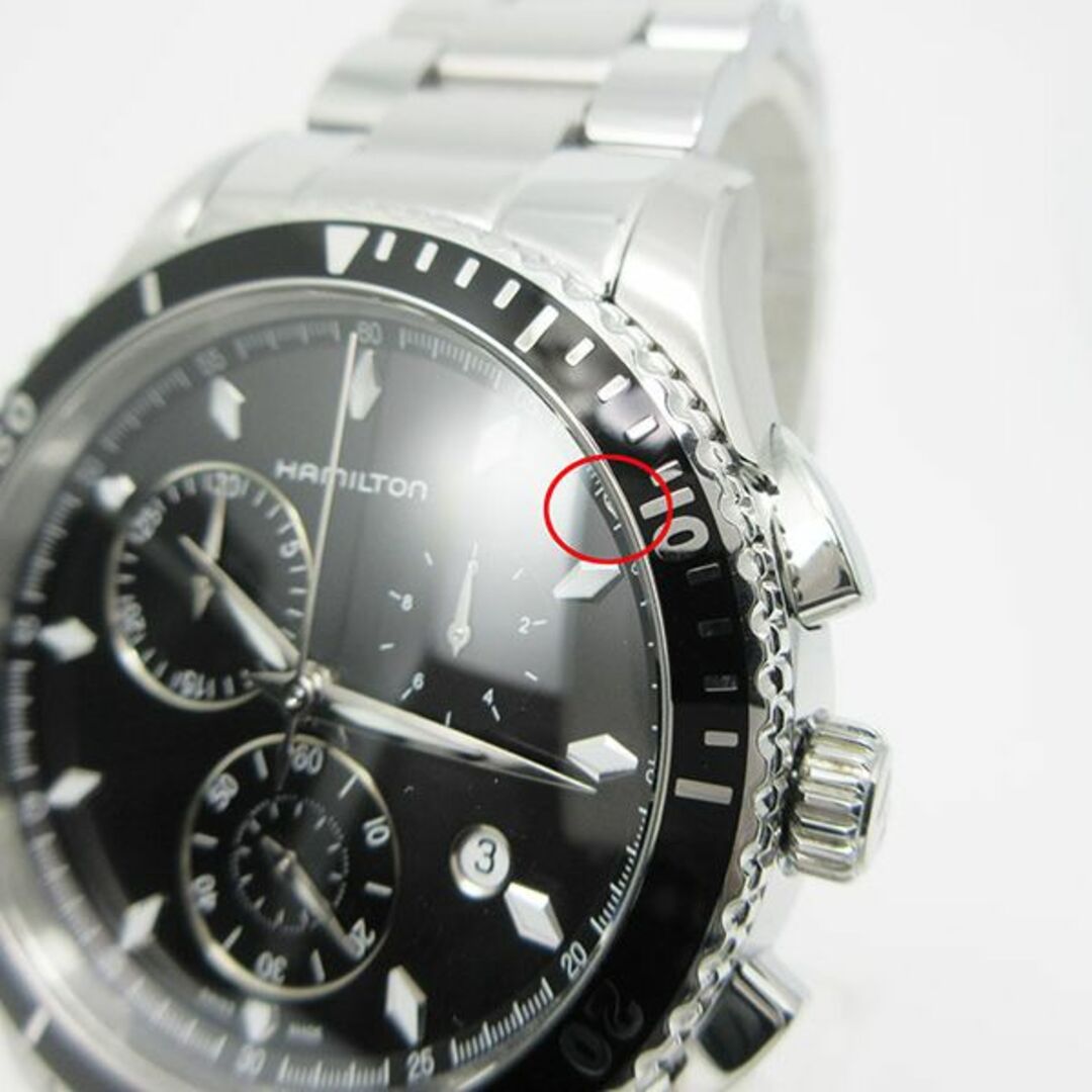 【HAMILTON】ハミルトン　メンズ腕時計　H375121 JAZZMASTER ジャズマスター　SS×SS　クォーツ　ランクSA