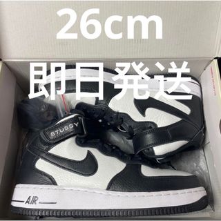 新品正規 NIKE AIR FORCE1 レザー ブラック/ゴールド1013N▲