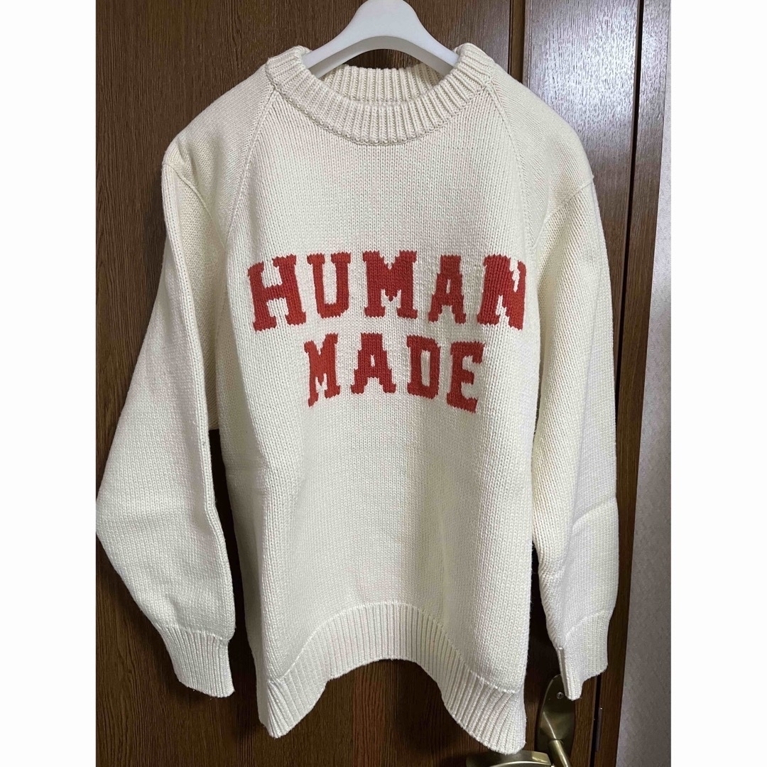 HUMAN MADE - HUMAN MADE ラグランスリーブ ニットの通販 by HUMAN MADE - HUMAN MADE ラグランスリーブ ニットの通販 by