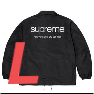 シュプリーム(Supreme)のSupreme NYC Coaches Jacket BLACK(ナイロンジャケット)