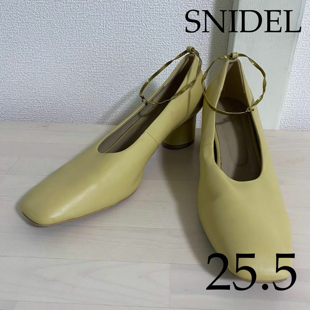 SNIDEL(スナイデル)のSNIDEL（スナイデル） 2WAYストラップパンプス　25.5cm レディースの靴/シューズ(ハイヒール/パンプス)の商品写真