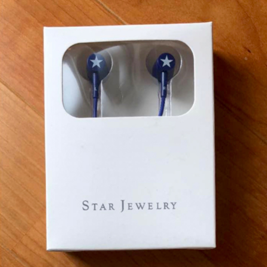 STAR JEWELRY(スタージュエリー)のスタージュエリー ノベルティ イヤフォン スマホ/家電/カメラのオーディオ機器(ヘッドフォン/イヤフォン)の商品写真
