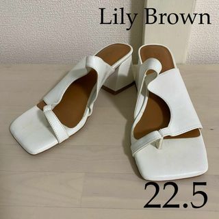 リリーブラウン(Lily Brown)のLily Brown（リリーブラウン） トングサンダル　22.5cm(サンダル)