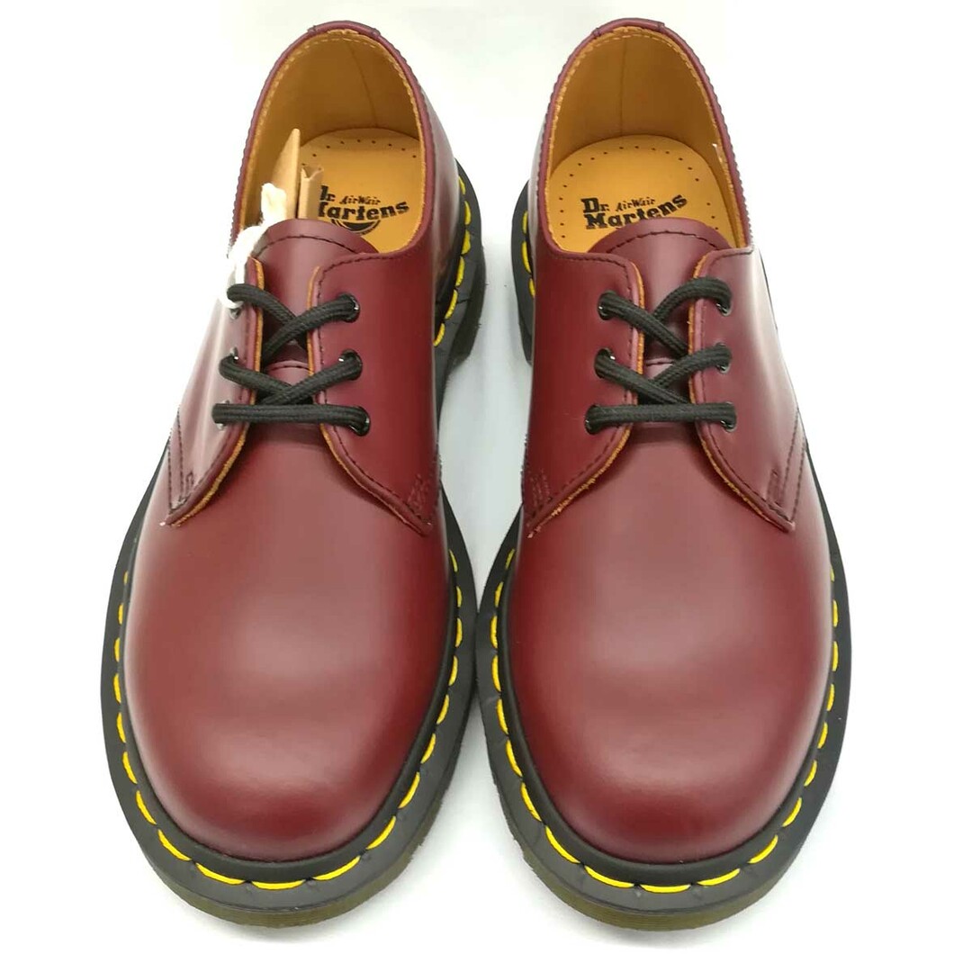 Dr.Martens(ドクターマーチン)の美品『未使用』 Dr.Martens ドクターマーチン 3ホールシューズ 1461 59 ドレスシューズ スムースレザー チェリーレッド【中古】 レディースの靴/シューズ(ローファー/革靴)の商品写真