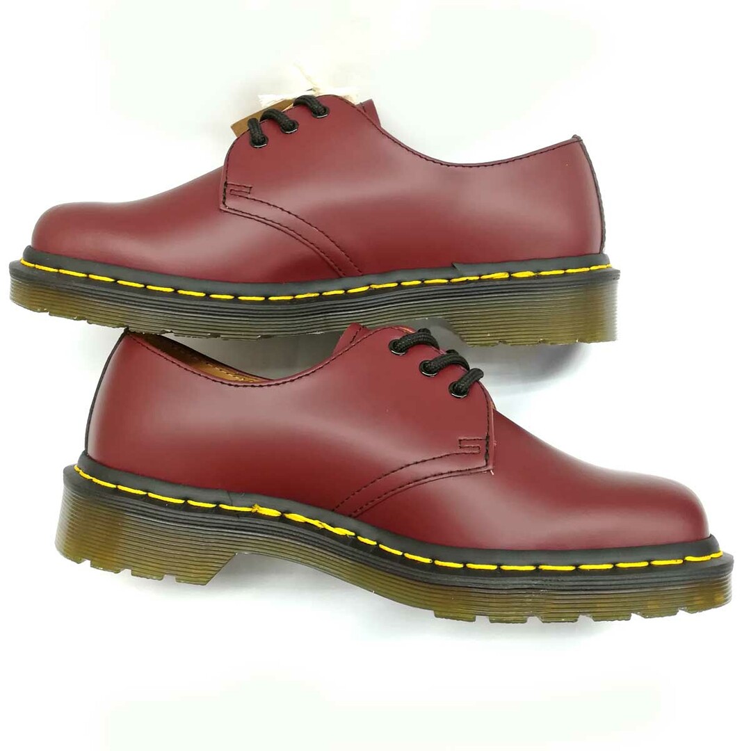 Dr.Martens(ドクターマーチン)の美品『未使用』 Dr.Martens ドクターマーチン 3ホールシューズ 1461 59 ドレスシューズ スムースレザー チェリーレッド【中古】 レディースの靴/シューズ(ローファー/革靴)の商品写真