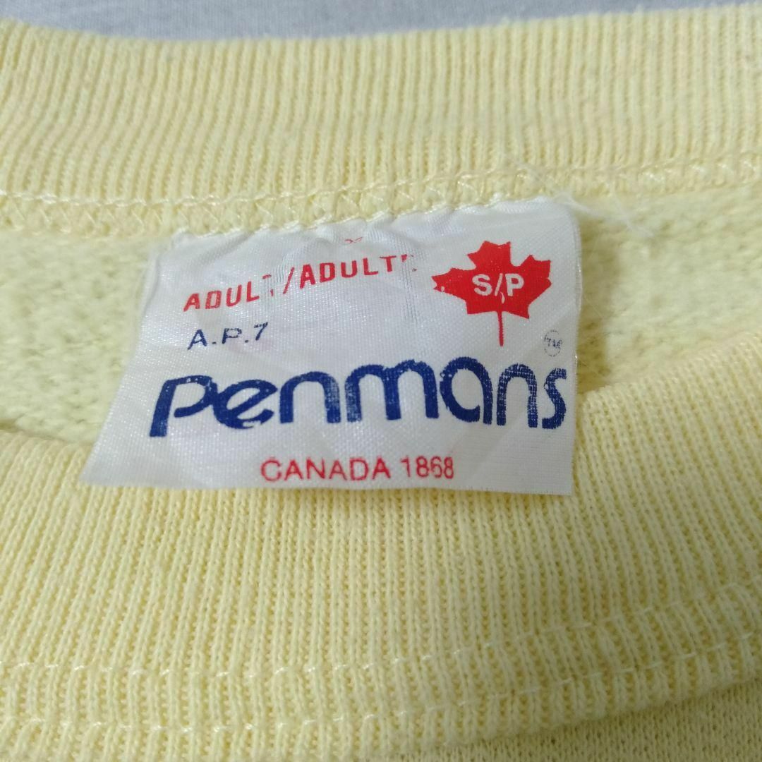 【Penmans ラグランスウェット XS カナダ古着 海外古着 A578 】 メンズのトップス(スウェット)の商品写真