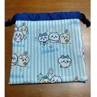 ハンドメイド     巾着袋     ちいかわ(ポーチ)