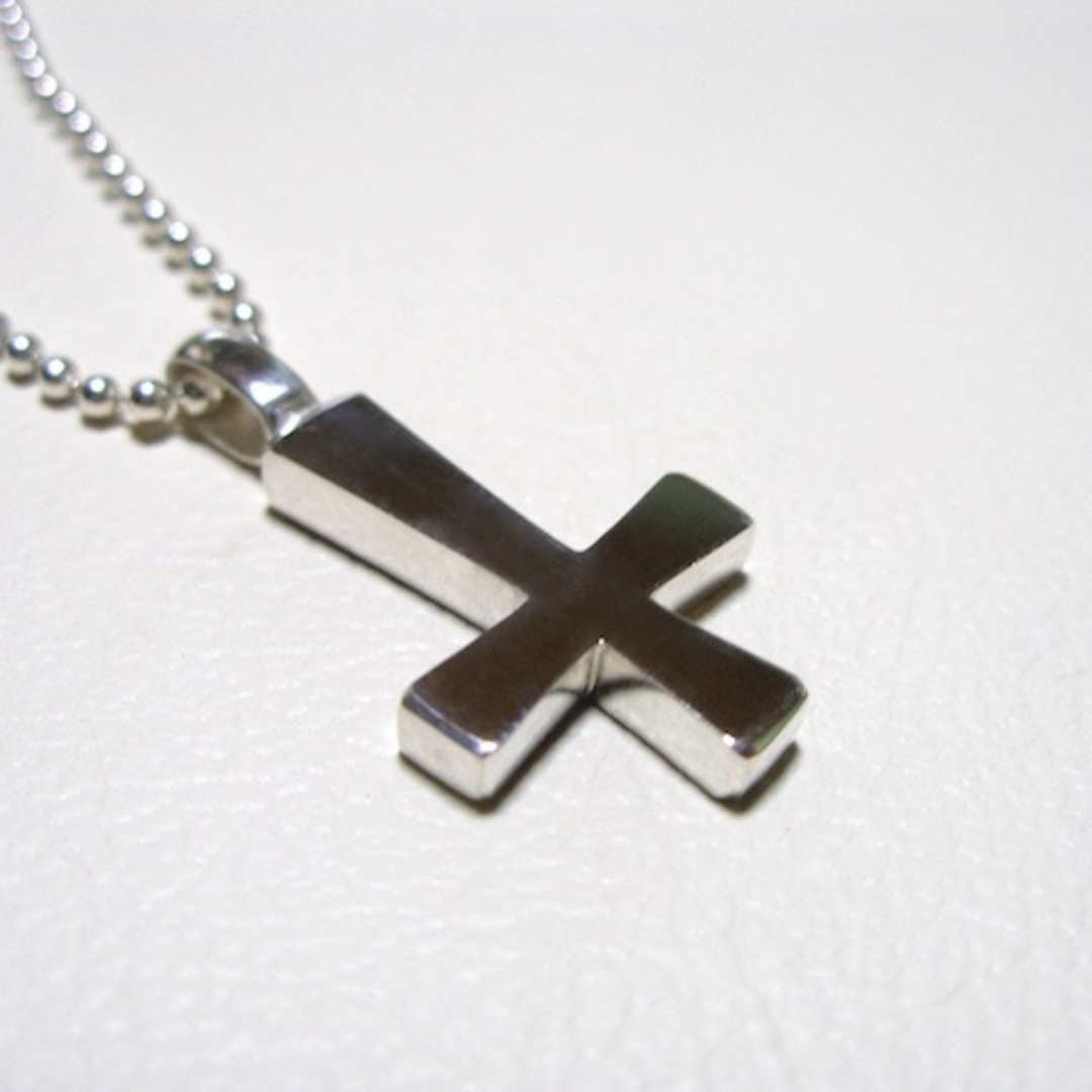 仁尾彫金『逆十字クロス』十字架ハンドメイド89b