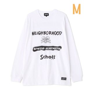 ネイバーフッド(NEIGHBORHOOD)のNEIGHBORHOOD ネイバーフッド×ショット×コスタス 长袖Tシャツ M(Tシャツ/カットソー(七分/長袖))