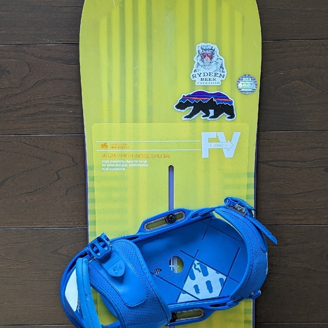 BURTON(バートン)のバートン カスタムフライングV 156 バインディングセット スノーボード 板 スポーツ/アウトドアのスノーボード(ボード)の商品写真