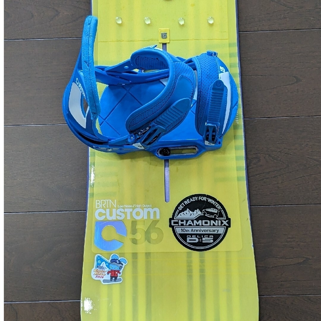 BURTON(バートン)のバートン カスタムフライングV 156 バインディングセット スノーボード 板 スポーツ/アウトドアのスノーボード(ボード)の商品写真